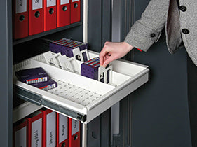 Pull Out Data Basket - 217 mm Width - Fire Star Plus