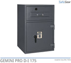 Gemini Pro D-I 340 deposit safe, front view