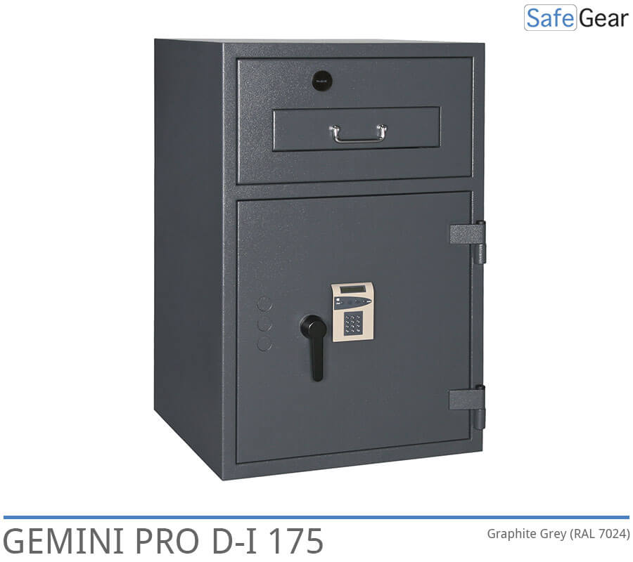 Gemini Pro D-I 175 deposit safe, front view