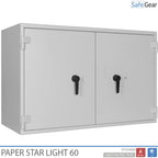 Paper Star Light 60 Asiakirjakaappi - 28 Kansioita - Murtoluokitus S2 / Palotesti 30 min