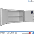 Paper Star Light 60 Asiakirjakaappi - 28 Kansioita - Murtoluokitus S2 / Palotesti 30 min