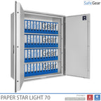 Paper Star Light 70 Asiakirjakaappi - 56 Kansioita - Murtoluokitus S2 / Palotesti 30 min