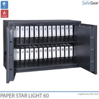 Paper Star Light 60 Asiakirjakaappi - 28 Kansioita - Murtoluokitus S2 / Palotesti 30 min