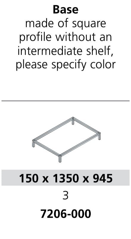 Piirustuskaapin A0 jalkateline