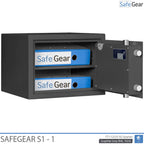 SafeGear SG 1 - Turvalipas (34 litraa) - Murtoluokitus S1