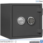 SafeGear SG 2 - Turvalipas (46 litraa) - Murtoluokitus S1