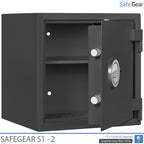 SafeGear SG 2 - Turvalipas (46 litraa) - Murtoluokitus S1