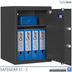 SafeGear SG 3 - Turvalipas (63 litraa) - Murtoluokitus S1