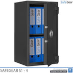 SafeGear SG 4 - Turvalipas (85 litraa) - Murtoluokitus S1