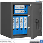 Gemini Pro 10 - Security Safe (103 Liters) - Burglary Test Grade 1