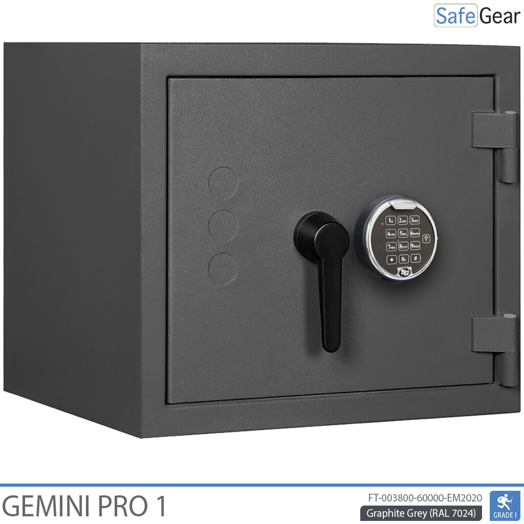 Gemini Pro 1 - Security Safe (46 Liters) - Burglary Test Grade 1