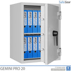 Gemini Pro 20 - Security Safe (142 Liters) - Burglary Test Grade 1