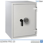 Gemini Pro 40 – lääketurvakaappi (180 litraa) – 6 laatikkoa – murtotestaus Turvaluokka I