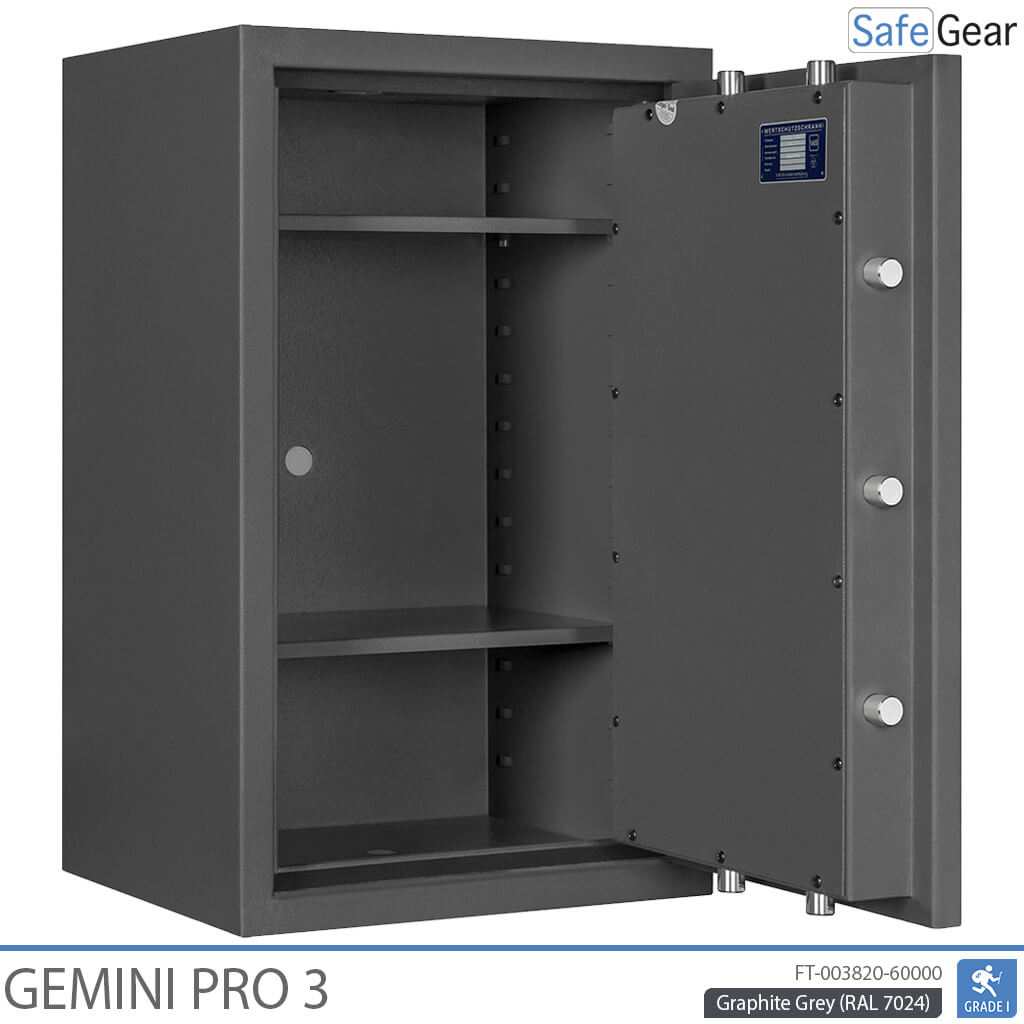 Gemini Pro 3 - Security Safe (91 Liters) - Burglary Test Grade 1