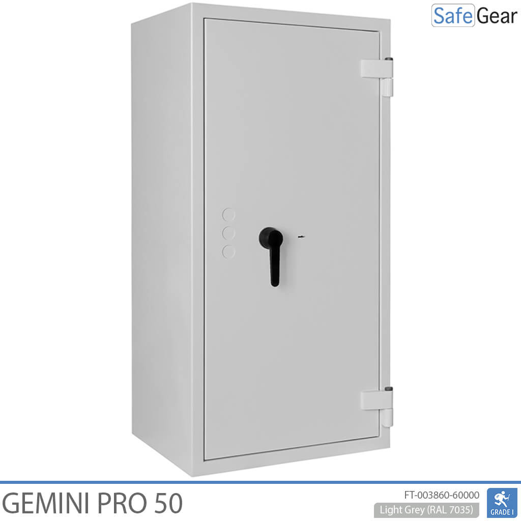 Gemini Pro 50 – Värdeskåp för apotek (219 liter) – 7 lådor – Inbrottstest Klass 1
