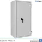 Gemini Pro 50 – Värdeskåp för apotek (219 liter) – 4 lådor – 2 hyllor – Inbrottstest Klass 1