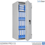 Gemini Pro 55 - Security Safe (293 Liters) - Burglary Test Grade 1