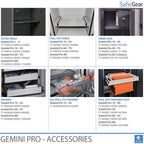 Gemini Pro 60 - Security Safe (431 Liters) - Burglary Test Grade 1
