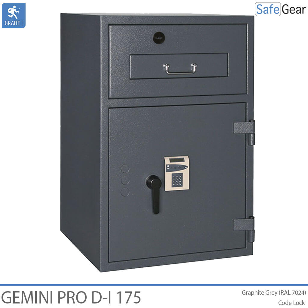 Gemini Pro D-I 175 deposit safe, closed
