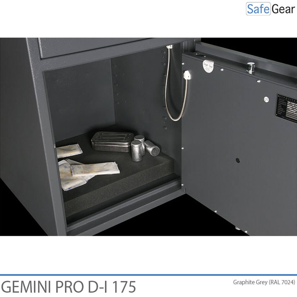 Inside the Gemini Pro D-I 340 deposit safe