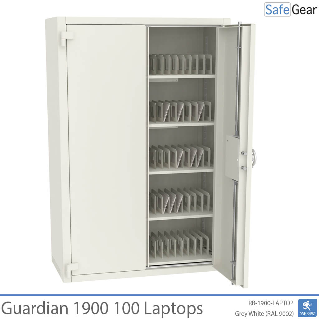 Guardian 1900 - 100 kannettavaa tietokonetta latauksella - murtotestaus SSF 3492