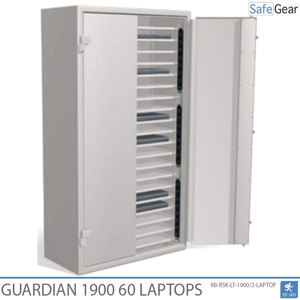 Guardian 1900 – 60 kannettavaa tietokonetta latauksella – murtotestaus SSF 3492