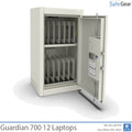 Guardian 700 – 12 bärbara datorer med laddning – inbrottstest SSF 3492