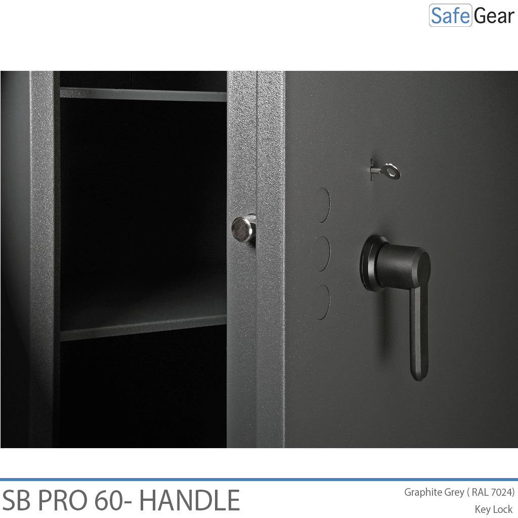 SB Pro 60 handle and double-bit key lock
