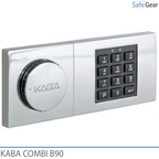 Kaba Combi B90 -yhdistelmälukko kassakaappiin ja hätäavain
