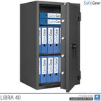 Libra 40 - Säkerhetsskåp (180 liter) - Inbrottstest Klass 0