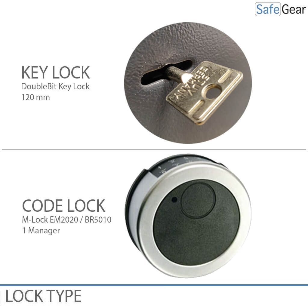 Gemini Pro 3 - Security Safe (91 Liters) - Burglary Test Grade 1