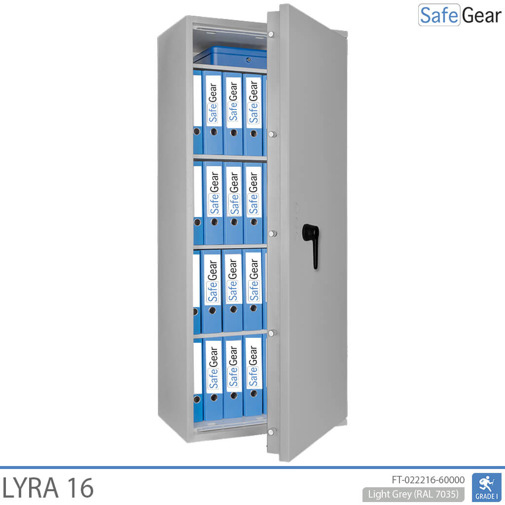Lyra 16 – Kassakaappi (252 litraa) – Murtotestauksen Turvaluokka 1