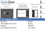 VC 2 - Wall Safe (12 L) - Burglary Test Grade I