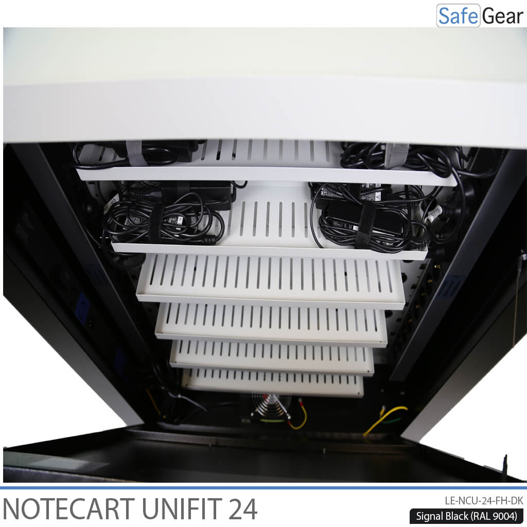 Notecart Unifit - 24 kannettavaa tietokonetta latauksella