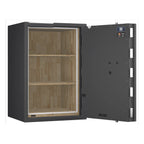 Pegasus Pro safe, Graphite Grey, door open