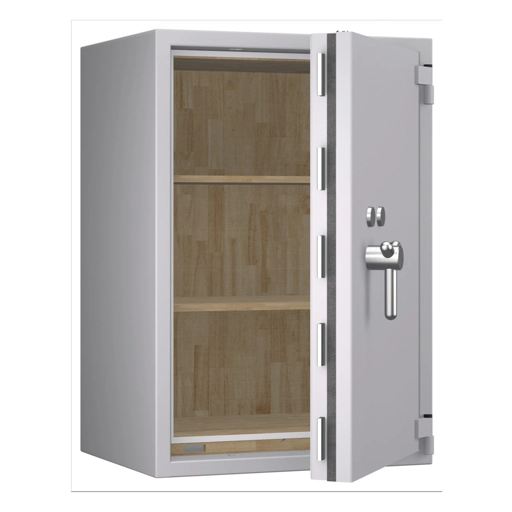 Pegasus Pro safe, Light Grey, lock detail