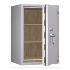 Pegasus Pro safe, Light Grey, lock detail