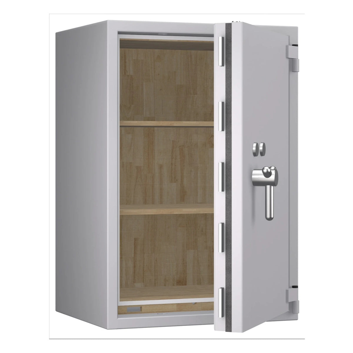 Pegasus Pro safe, Light Grey, lock detail