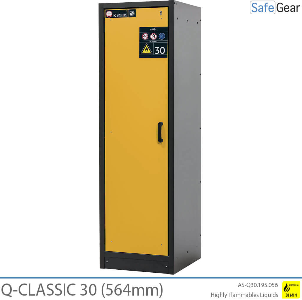 Q-CLASSIC 30 – 3 hyllyä (380 L) / Palonkestävä 30 minuuttia