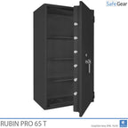 Rubin Pro 65 T - turvakassakaappi (522 litraa) - murtotestaus Turvaluokka 3