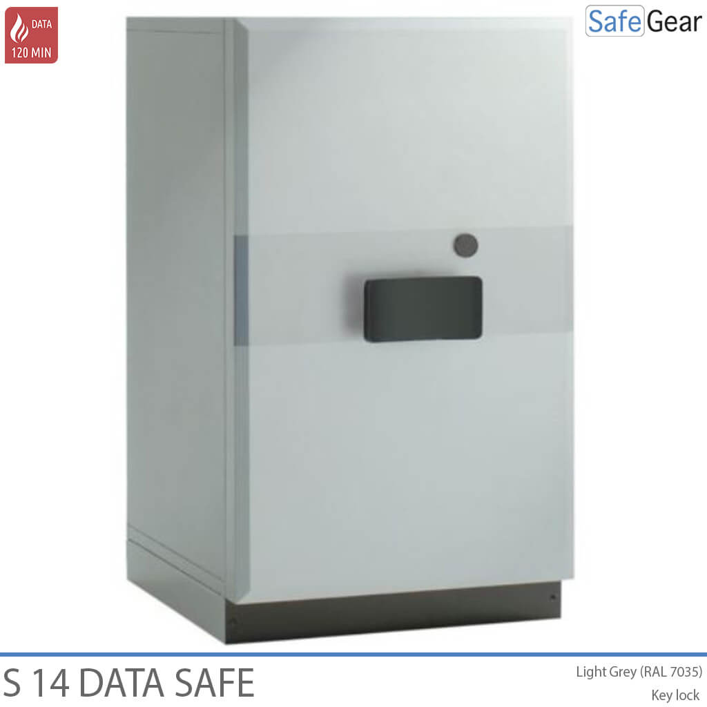 SE14 Fireproof Data Safe - 616 LTO Data Tapes - Burglary Test Grade II / Fire Test 120 min