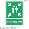 Samlingspunkt  297 x 210 mm -  Selvklæbende vinyl