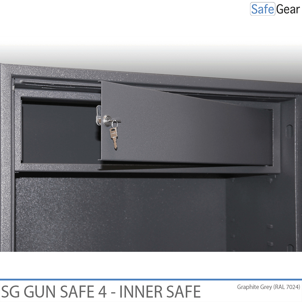 Dallas inner safe with cylinder lock (optional add-on, Dallas 6 to 14 only)