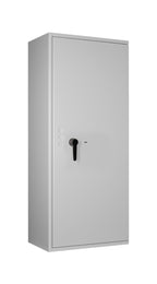 STC 3-360 AS Kombi car key safe in Light Grey, door closed