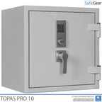 Topas Pro 10 Kassaskåp (90 L) - Inbrottstest Klass II