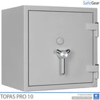 Topas Pro 10 Kassaskåp (90 L) - Inbrottstest Klass II