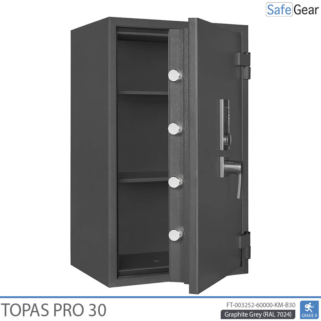 Topas Pro 30 Kassaskåp (159 L) - Inbrottstest Klass II