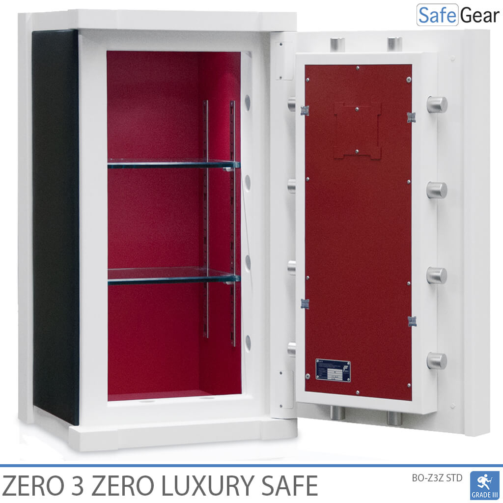 Zero 3 Zero Safe (134 L) - Inbrottstest Grad III - Kodlås