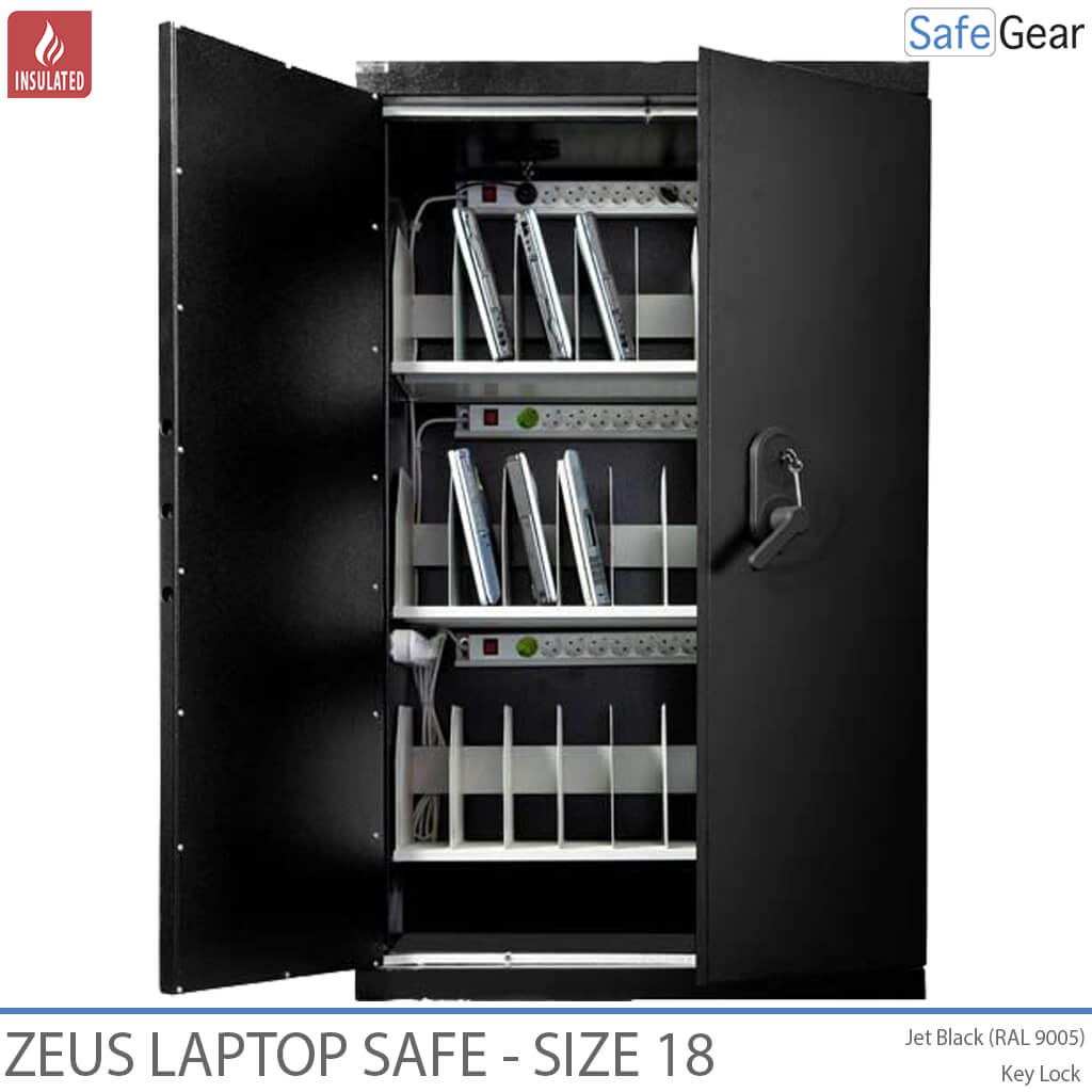 Zeus 24 - Laptop safe (48 laptops) - Key Lock